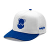 White and Blue AGUSTO Hat