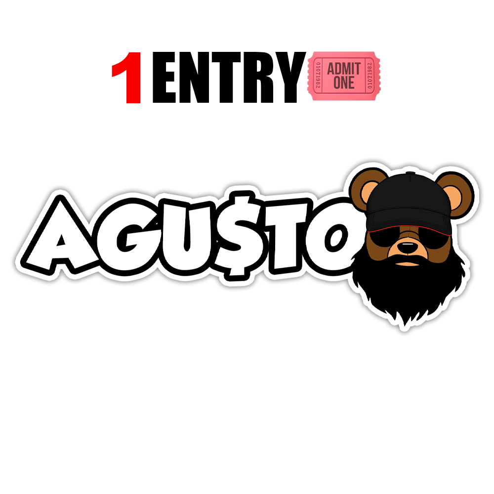 AGUSTO WITH BEAR STICKERS